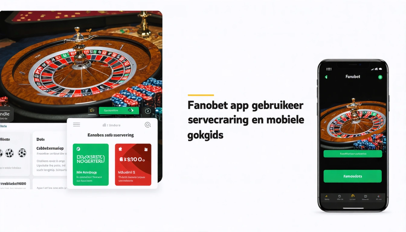 Fanobet app gebruikerservaring en mobiele gokgids